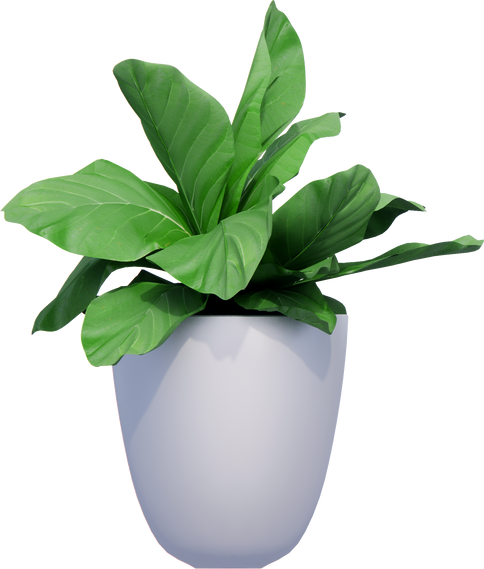 flower plant pot decor