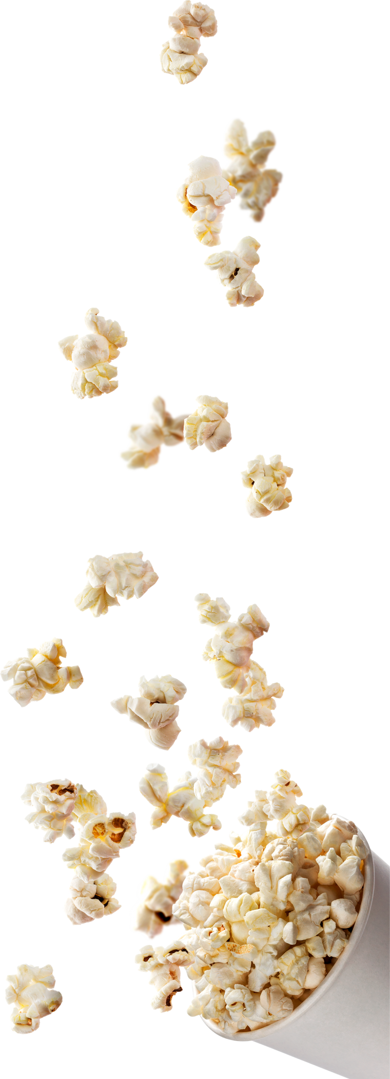 Popcorn Isolated on Transparent Background